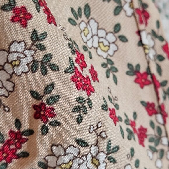 Suzanne Betro Women’s Floral Top Large – Boho Chic, Light Academia, Soft Vintage - Picture 6 of 12